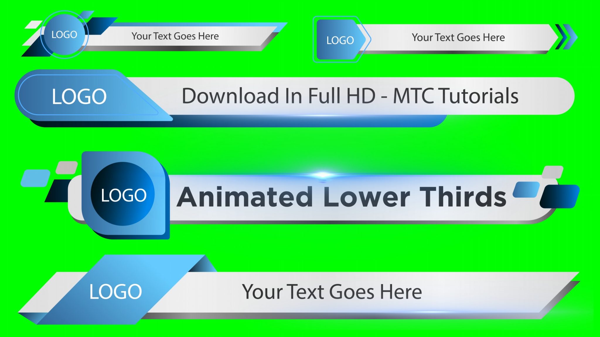 Lower Third Templates Free Download