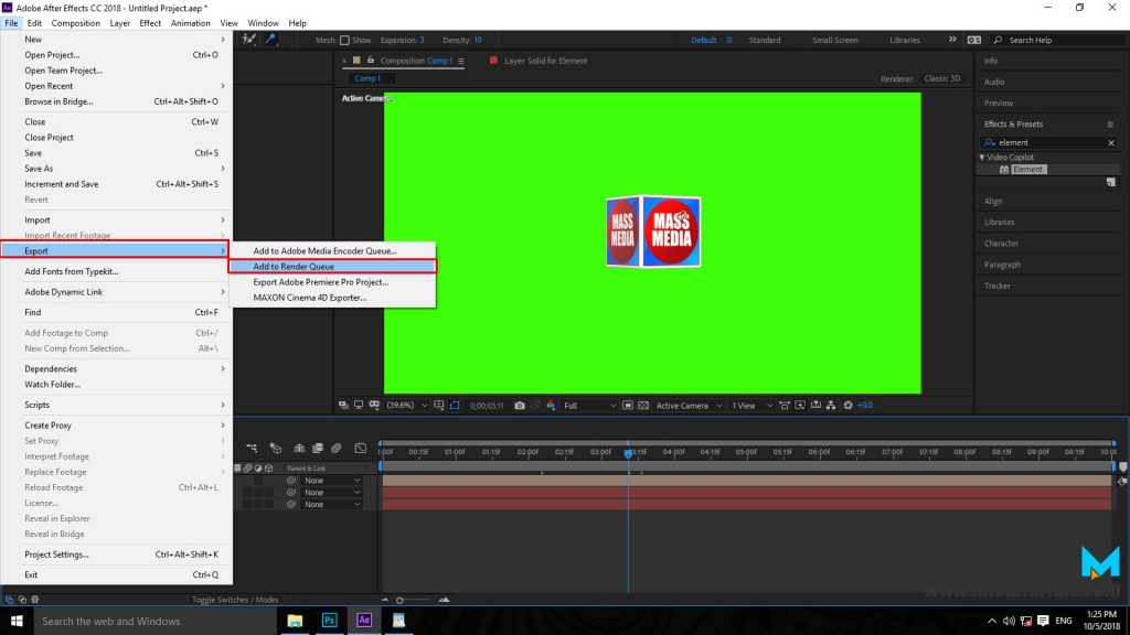 adobe after effects cc 2018 free