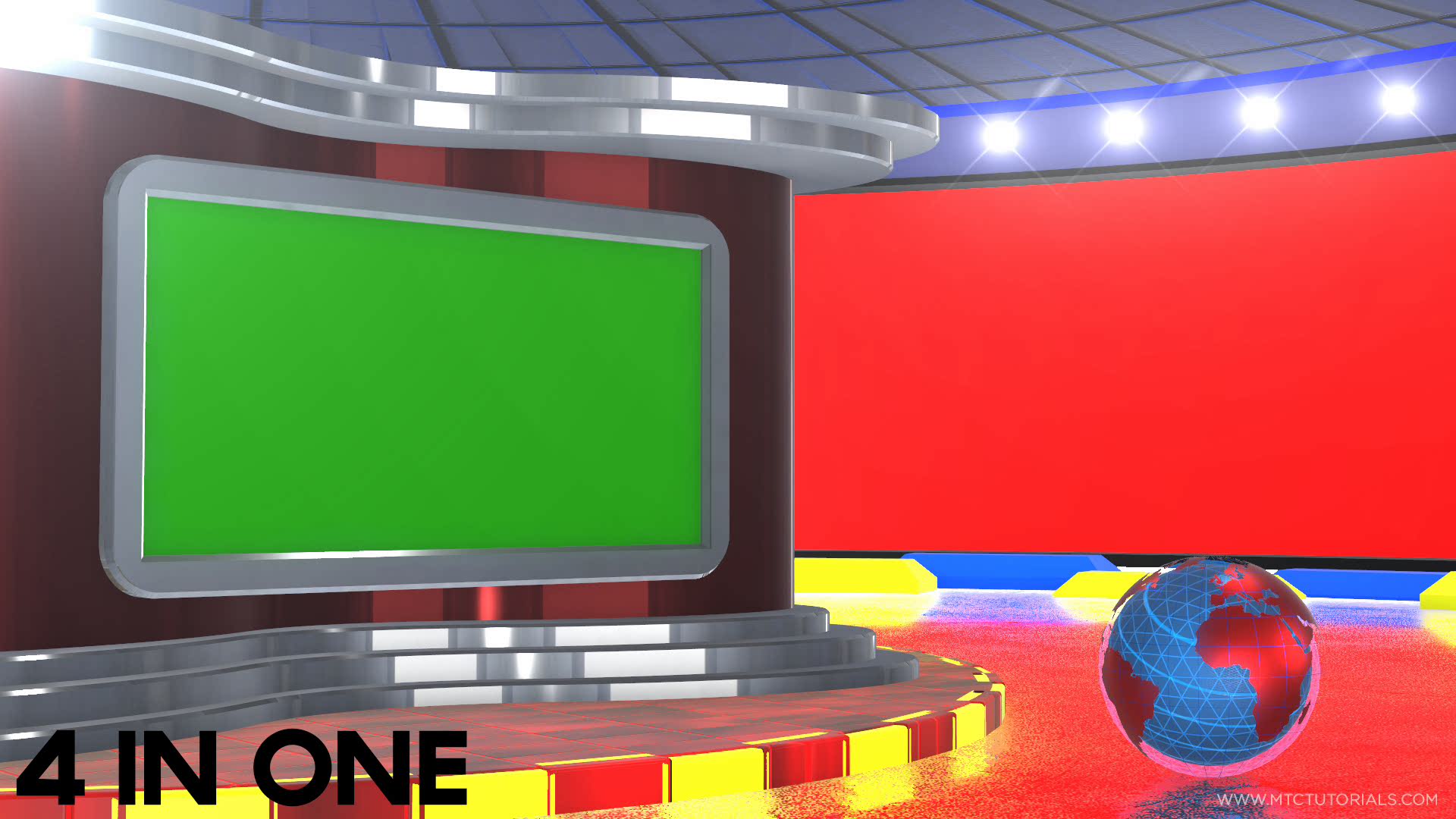 Royalty Green Screen News Studio High quality Videos & images