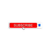 YouTube subscribe button png with bell icon - MTC TUTORIALS