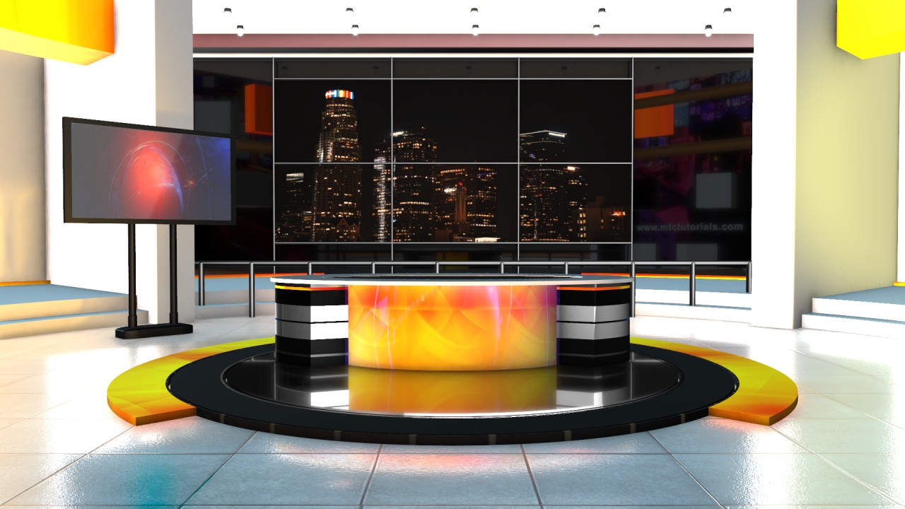 3D News Room 4k Images Free Download MTC TUTORIALS