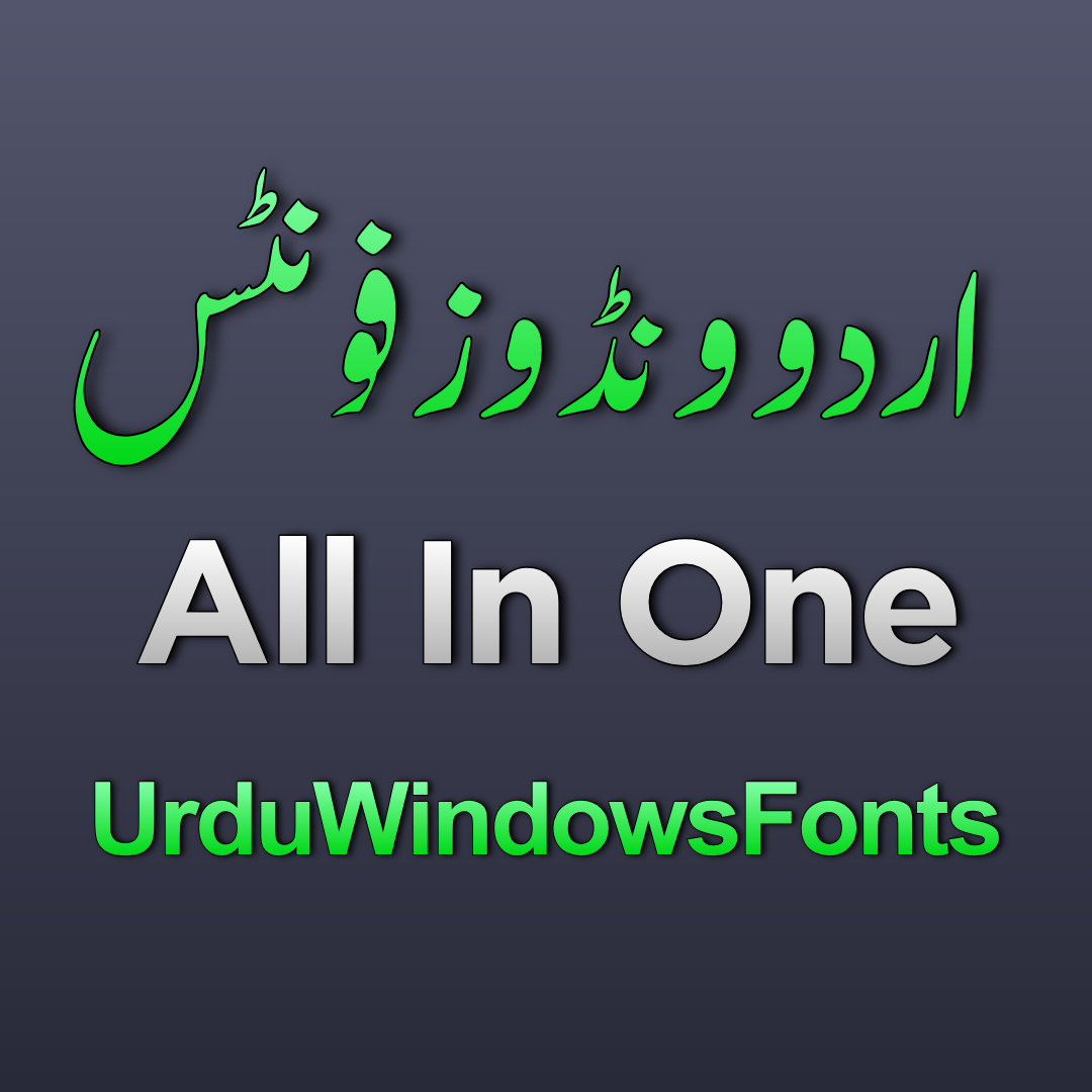 Ttf urdu fonts